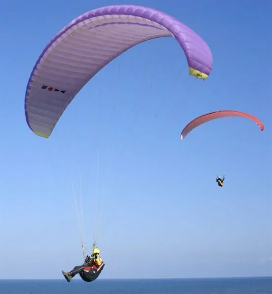 Adrasan'da yamaç paraşütü 14