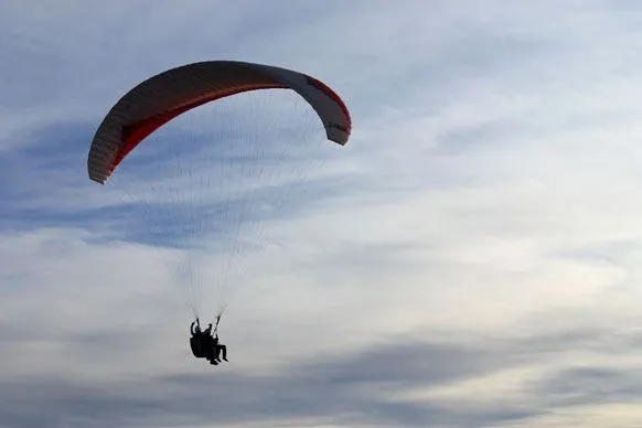 Adrasan'da yamaç paraşütü 15